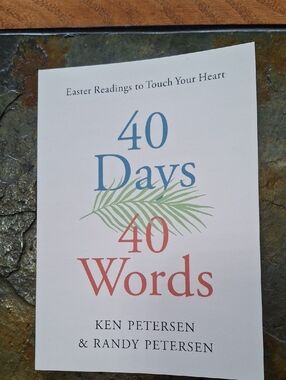 40 Days 40 Words